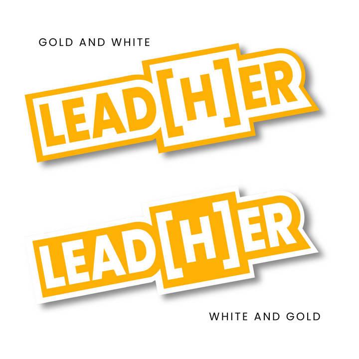 Lead[H]er Lapel Pin