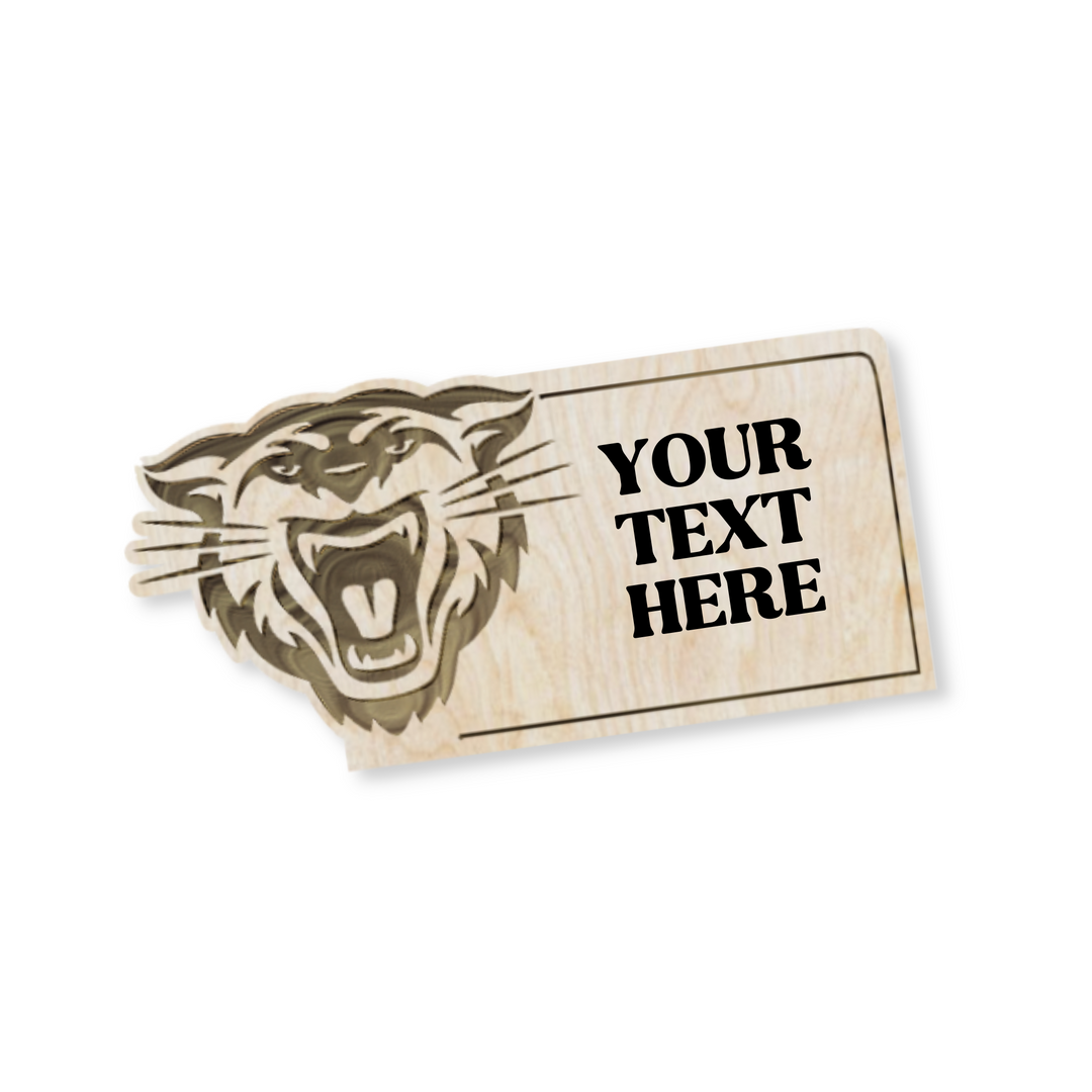 School Mascot Gift Card Holder