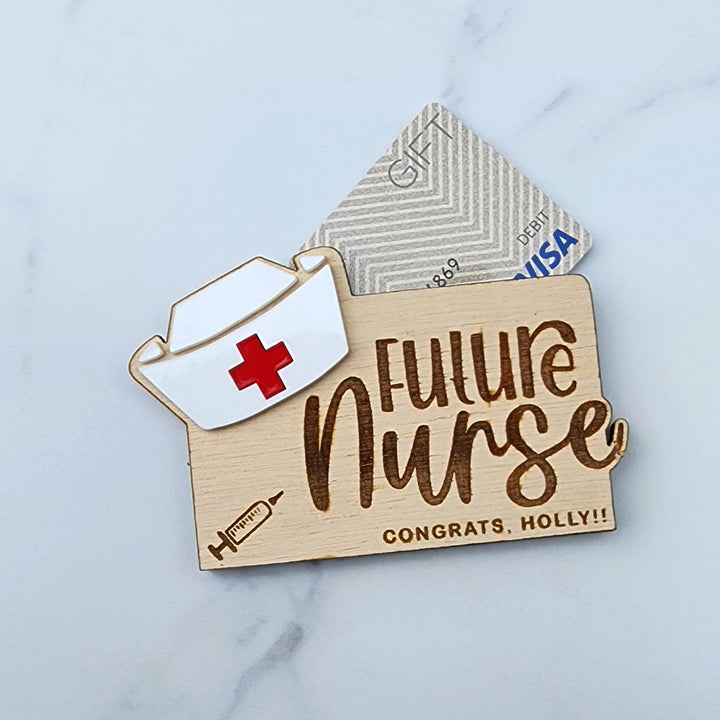 Future Nurse Gift Card Holder